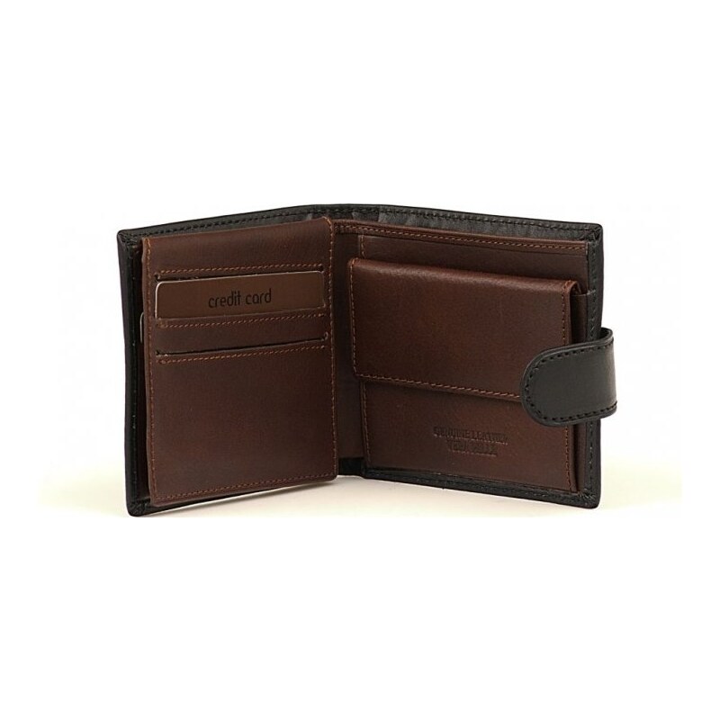 Blaire Pánska kožená peňaženka Kira čierna 64988137