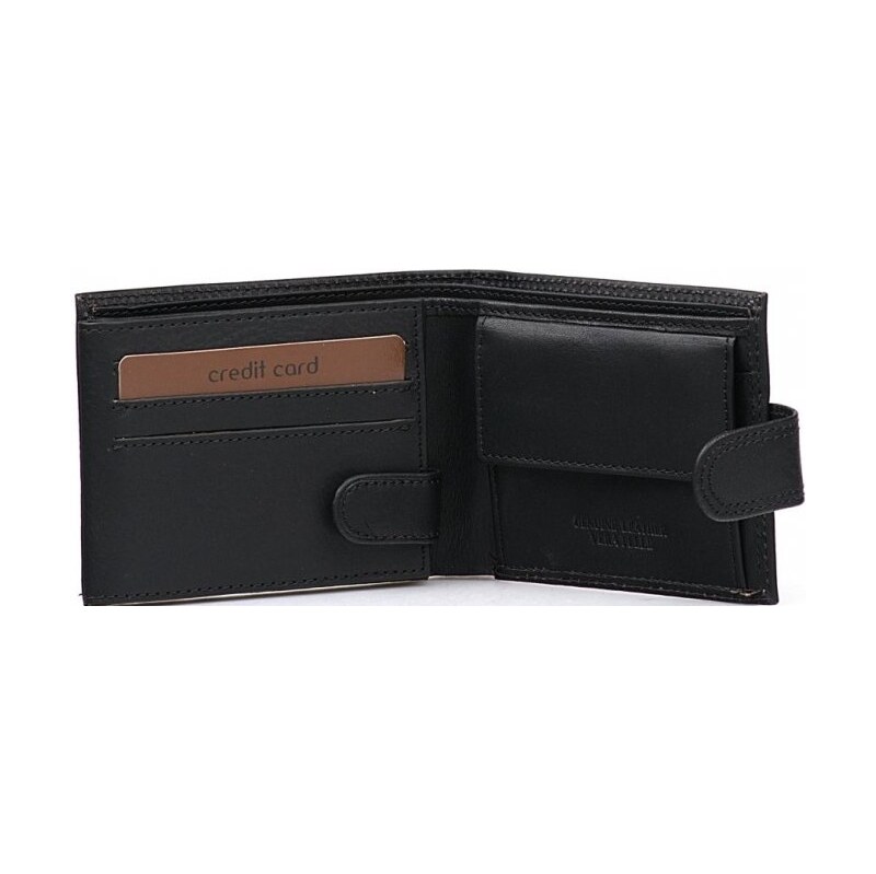 Blaire Pánska kožená peňaženka Pedra čierna 64988150