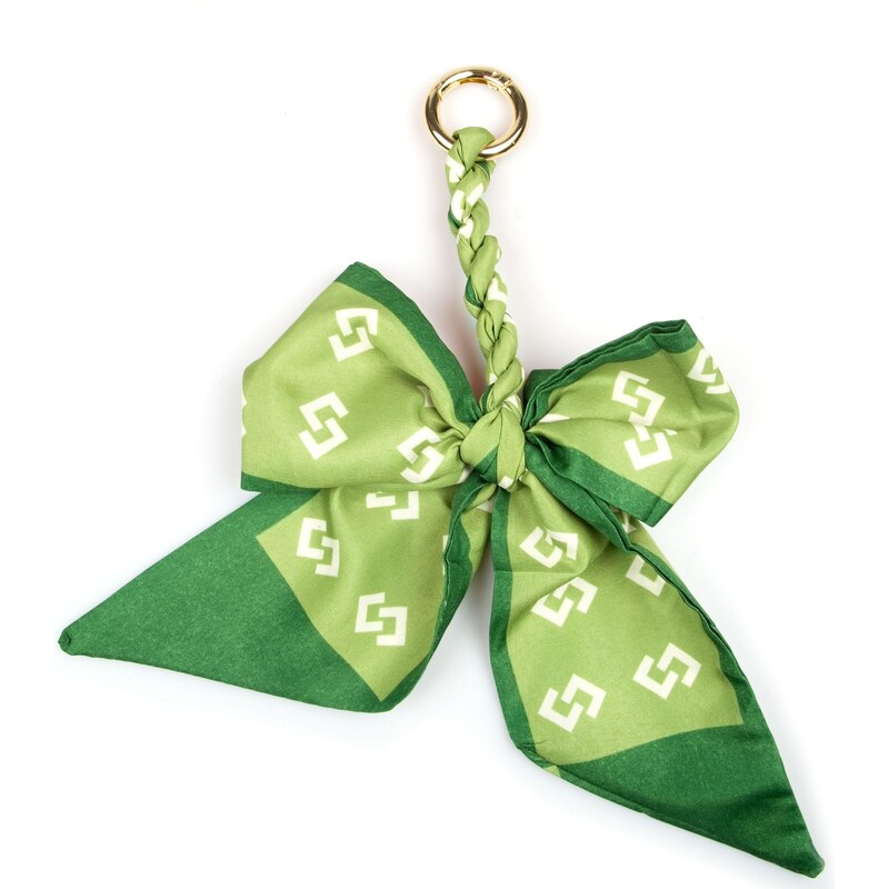 Blaire Prívesok na kabelku mašľa svetlo zelená 64988197