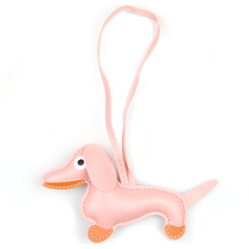 Blaire Prívesok na kabelku pes ružový 64988213