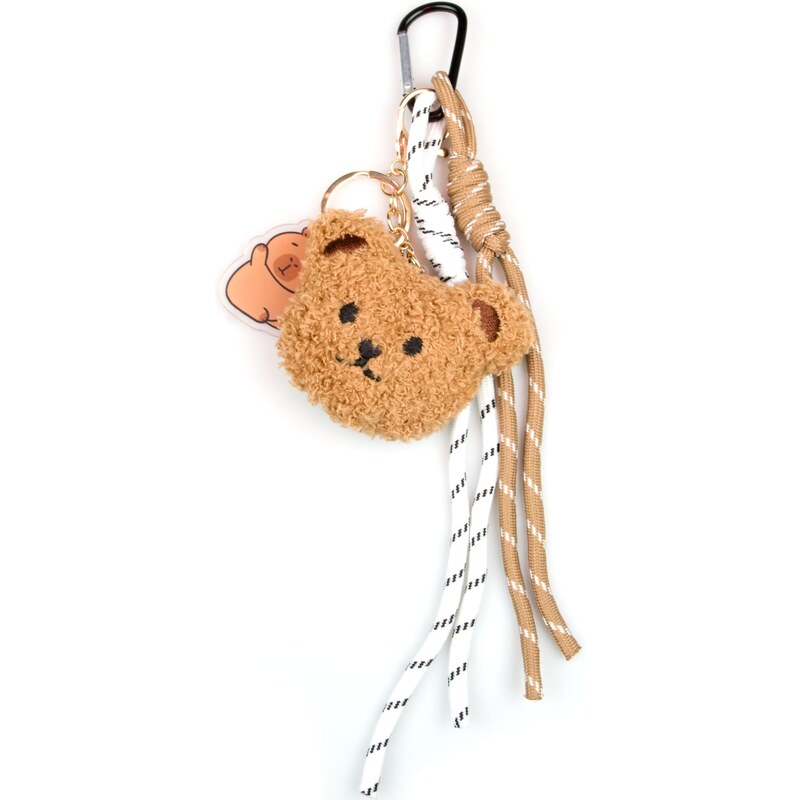 Blaire Prívesok na kabelku medvedík béžový 64988198