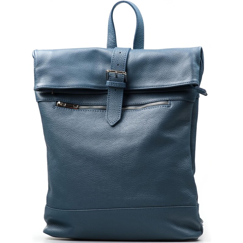 Blaire Kožený batôžtek Lilione modrý 64988352