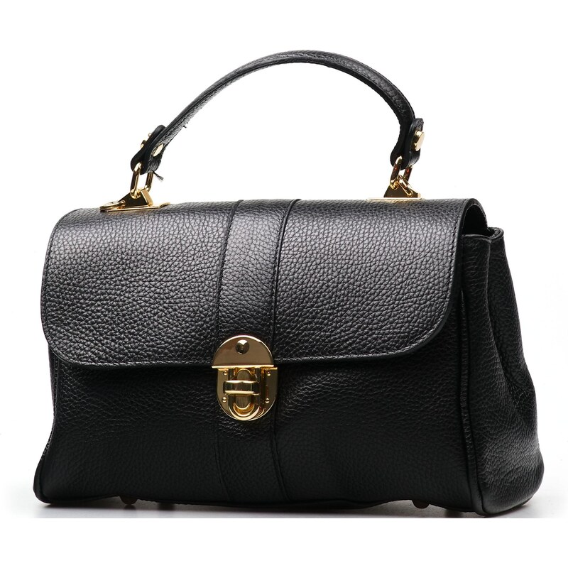 Blaire Kožená kabelka Ania čierna 64988385