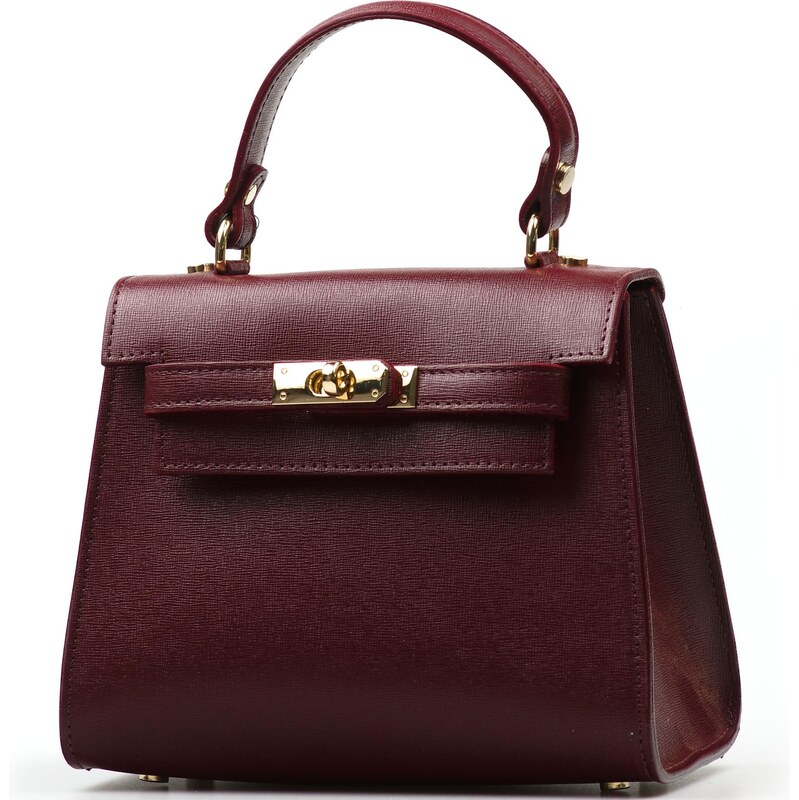 Blaire Kožená kabelka Rachel bordó 64988411