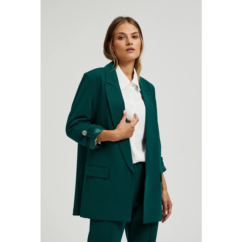 Marisse Womens Jacket Z-Mr-4504 D.Green 65000548