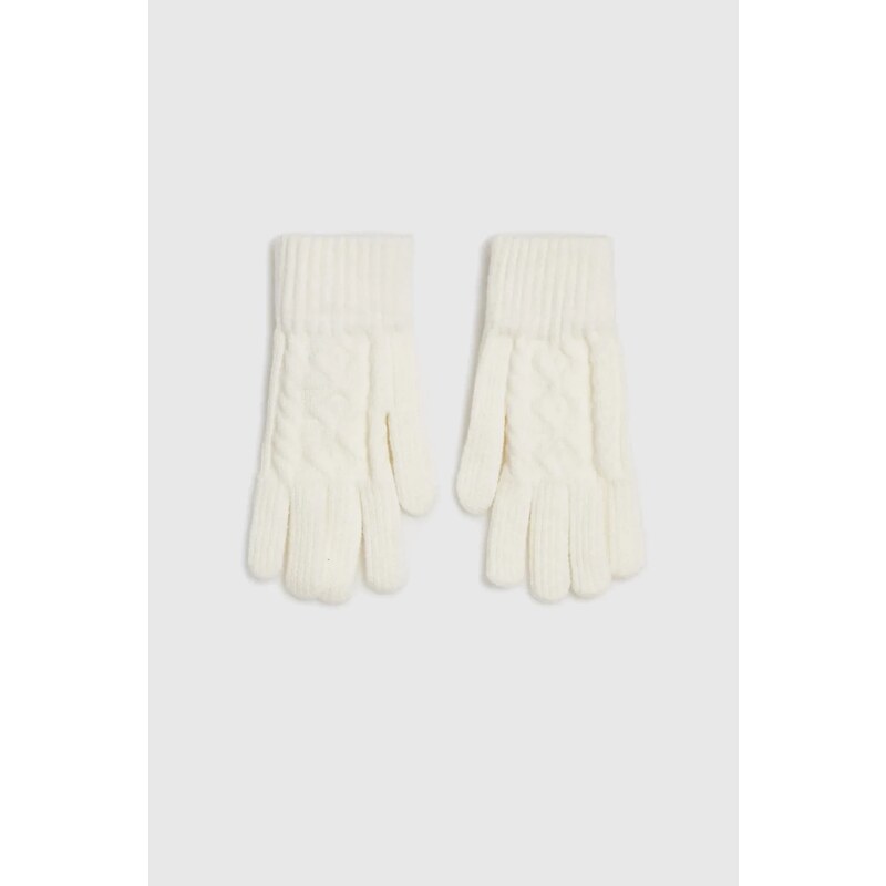 Marisse Womens Gloves Z-Re-4503 Off White 65000578