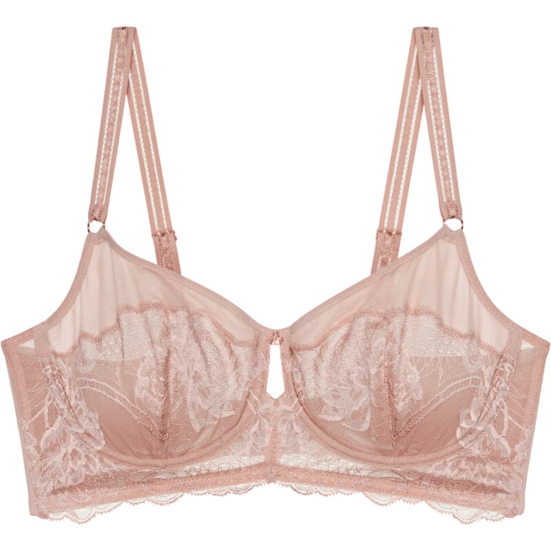 Dámske topánky Wild Peony Florale W01 - PINK - svetlo ružová 1774 - 65553087