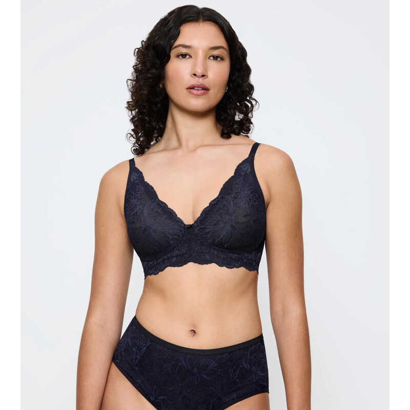 Dámska podprsenka Amourette Charm T N03 dark grey 00JO - TRIUMPH 65553700