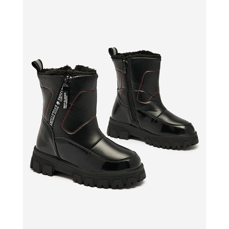 Resti Black childrens insulated boots Terixis 65004865