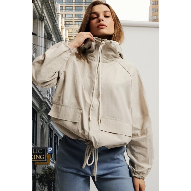 Marisse Womens Jacket L-Ku-4601 L.Beige 65004447