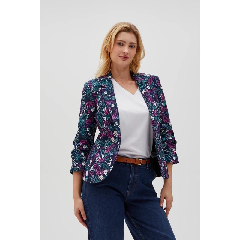 Marisse Womens Jacket L-Mr-4603 Navy 65004472