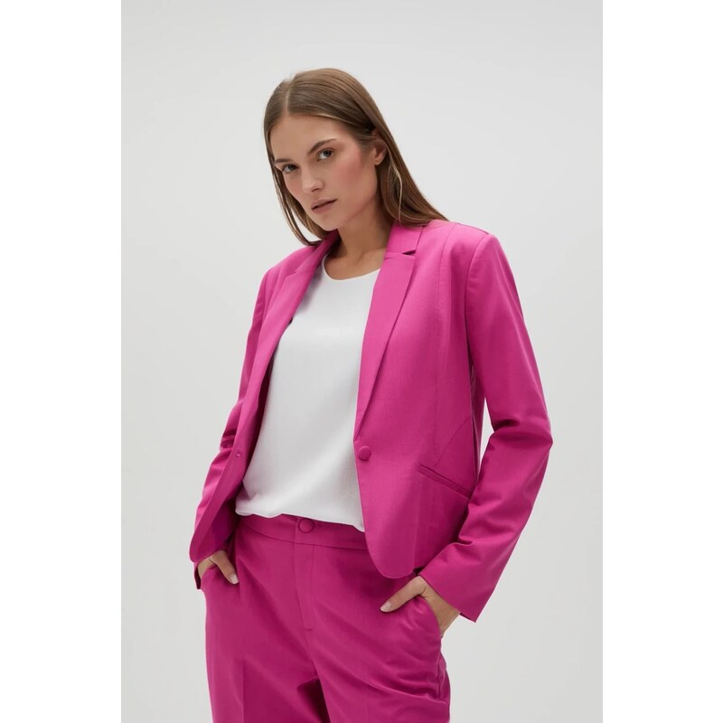 Marisse Womens Jacket L-Mr-4606 Fuchsia 65004478