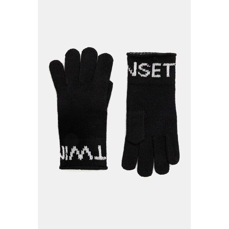 Rukavice s prímesou vlny Twinset 65019662