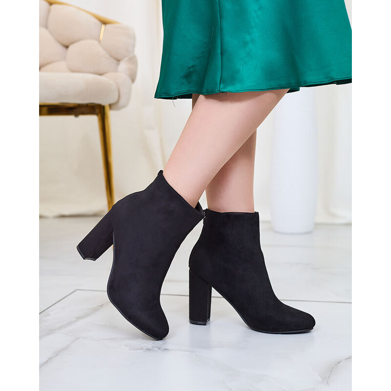 Resti Black womens Sterica stiletto boots 65004948