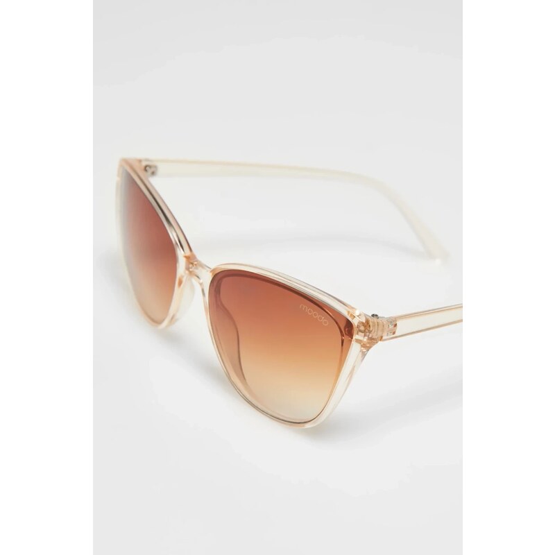 Marisse Beige Cat-Eye Sunglasses 65004396