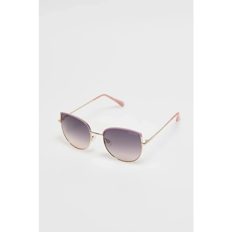 Marisse Pink Metal Frame Sunglasses 65004497