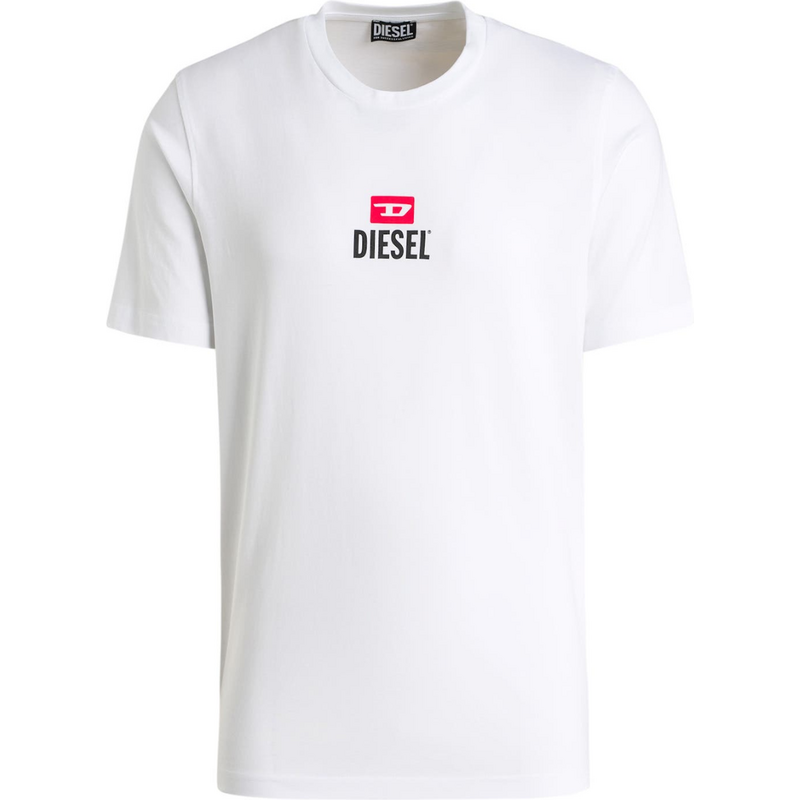 DIESEL New D White tričko 65003513