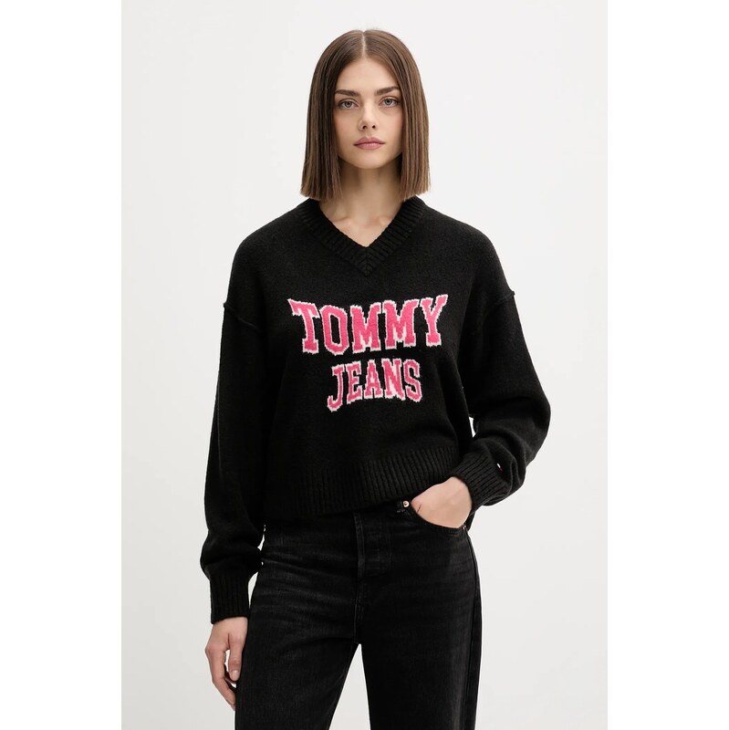 Sveter s prímesou vlny Tommy Jeans 65019344