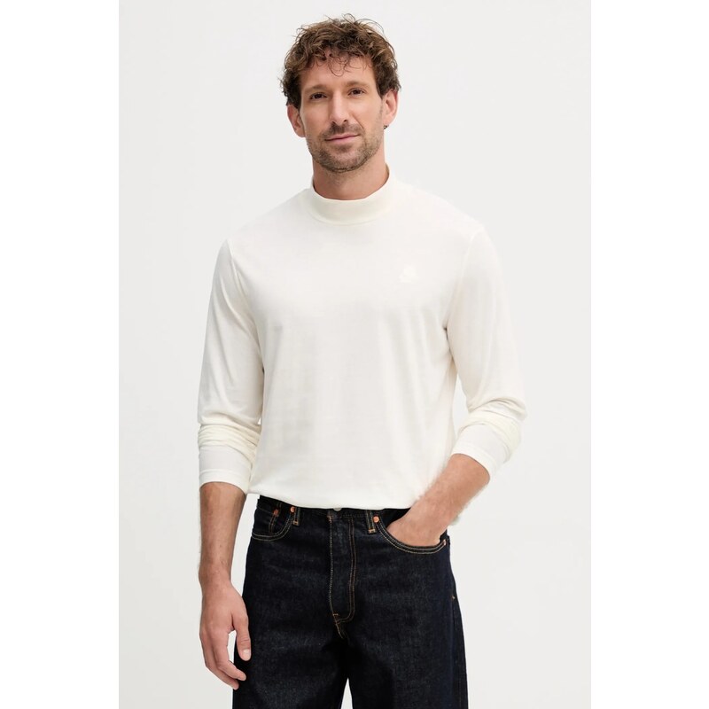 Bavlnené tričko s dlhým rukávom Karl Lagerfeld 65005090