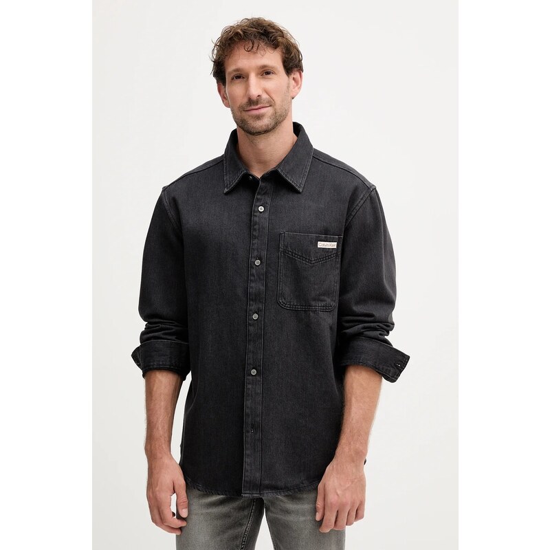 Rifľová košeľa Calvin Klein Jeans 65005103