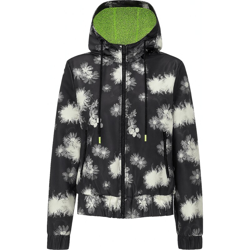 #VDR Floral Black bombera 60898124