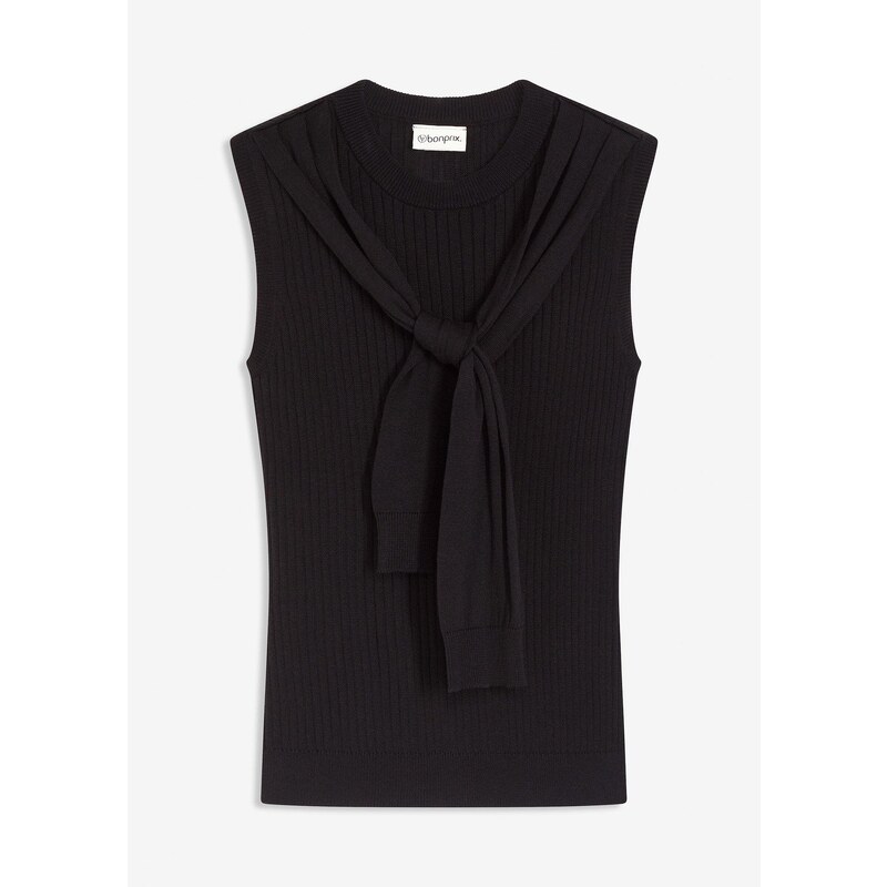 bonprix Pulóver, farba čierna 65006118