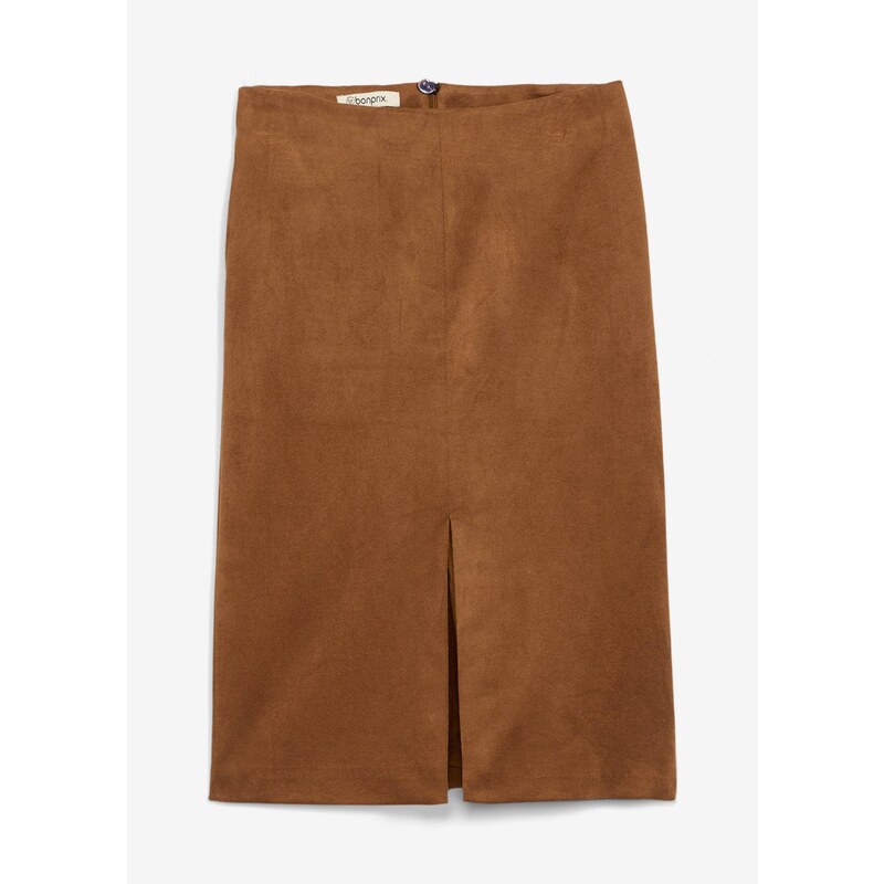 bonprix Ceruzková sukňa, farba hnedá 65006276