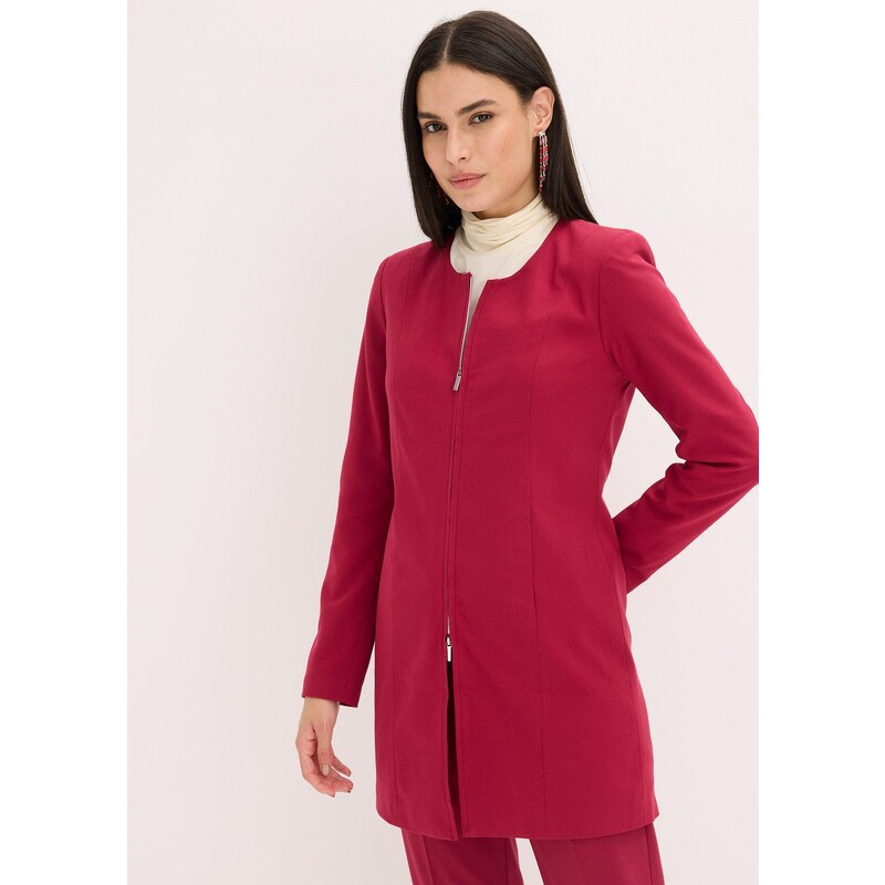 bonprix Dlhý blejzer, farba červená 65006242