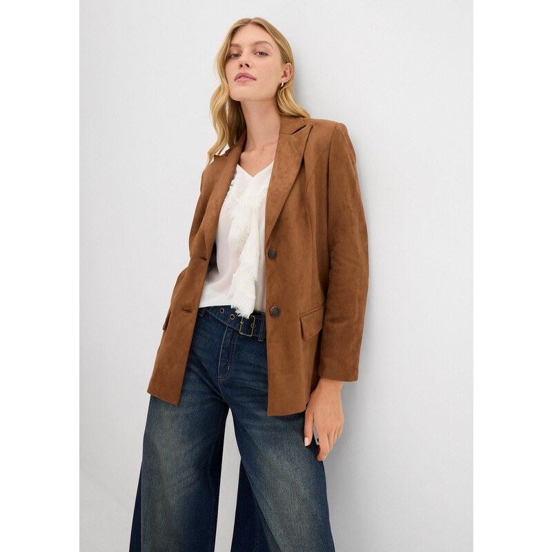 bonprix Blejzer, farba hnedá 65006265