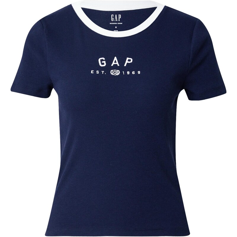 GAP Tričko námornícka modrá / biela 65052381