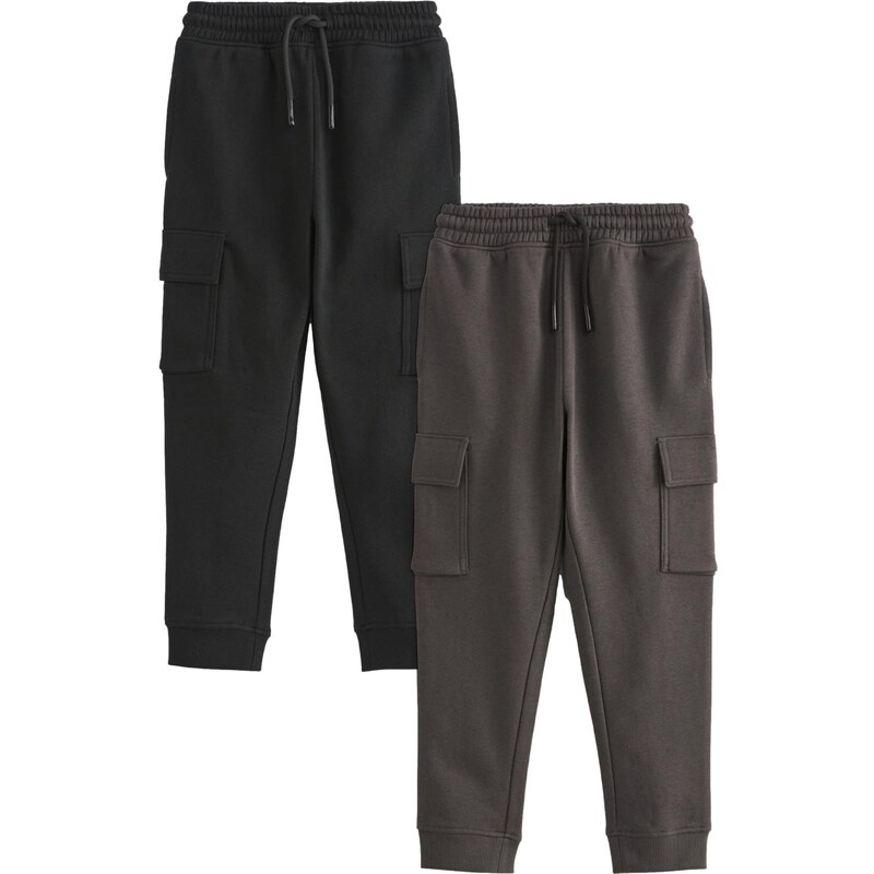 Next Nohavice tmavosivá / čierna 65878063