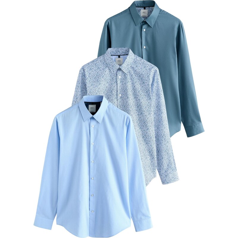 Next Košeľa modrozelená / svetlomodrá 65657829