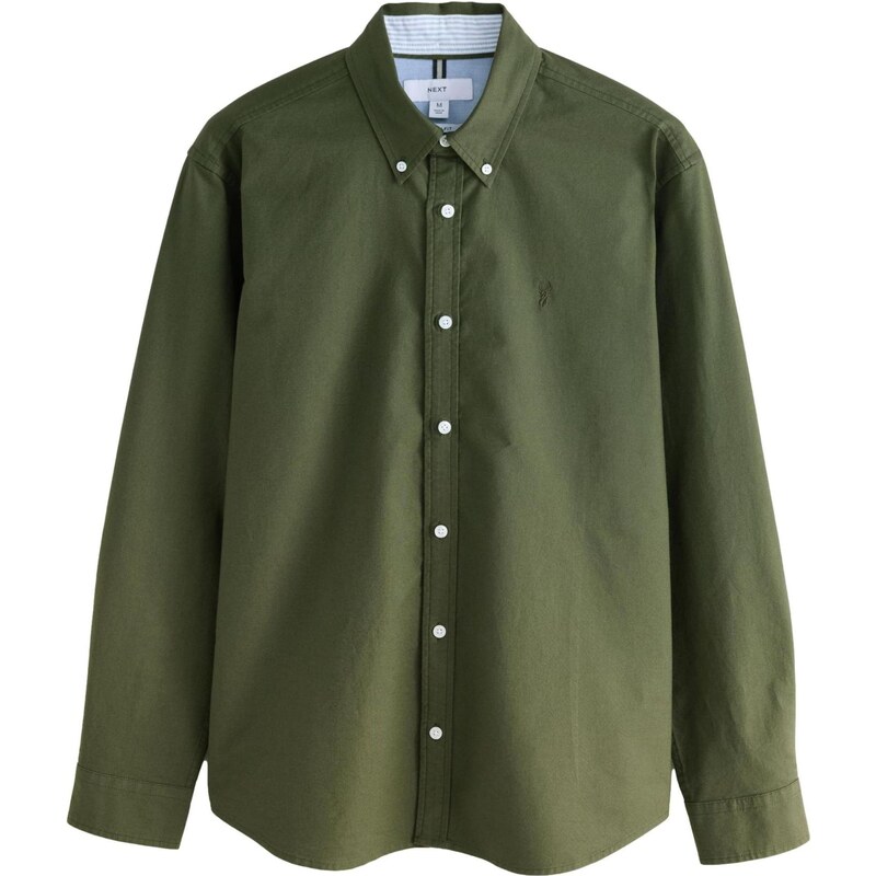 Next Košeľa tmavozelená 65731180