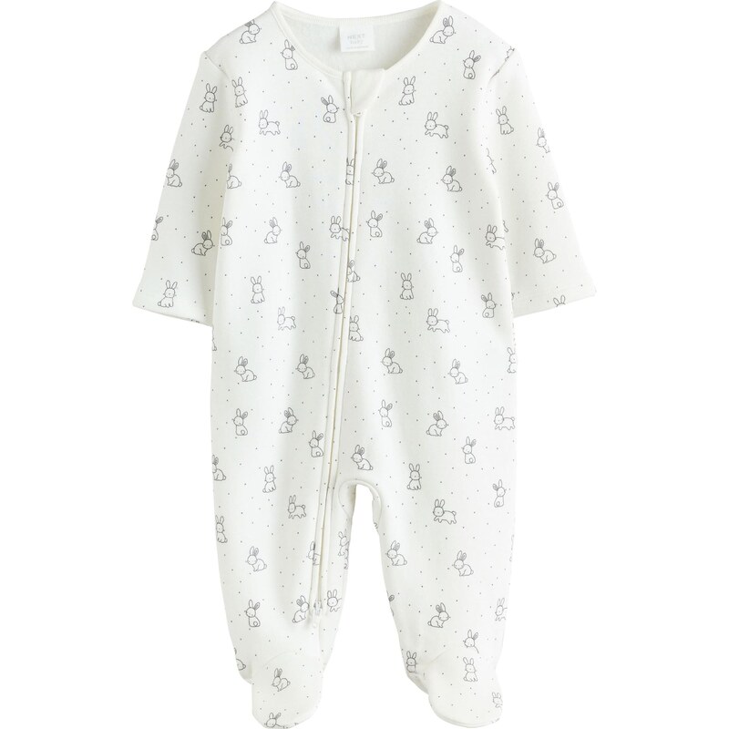 Next Pyžamo nebielená / sivá 65883932