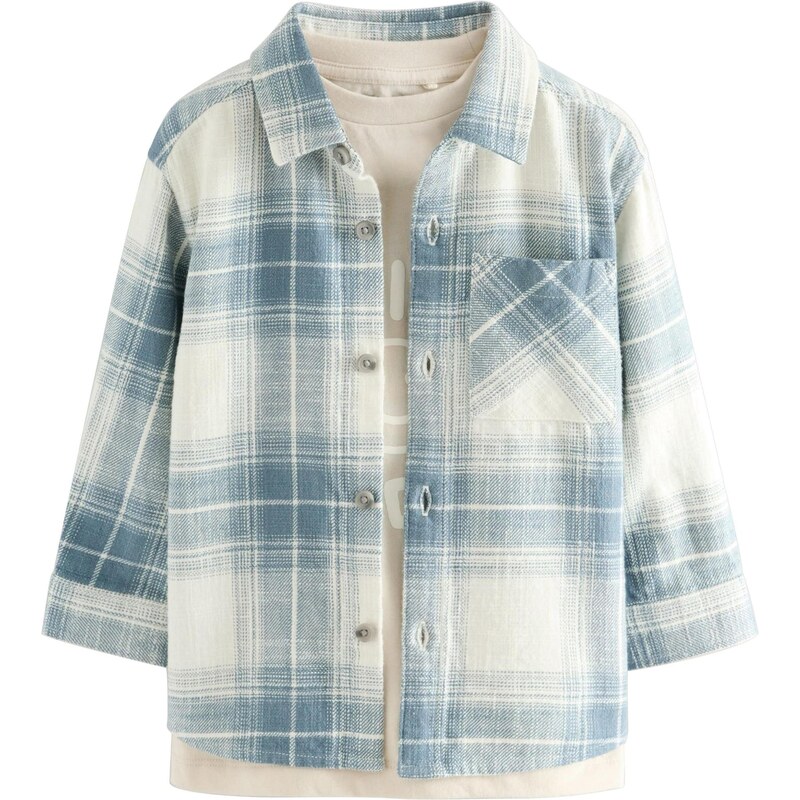 Next Set nebielená / kráľovská modrá / svetlomodrá / biela 65658785