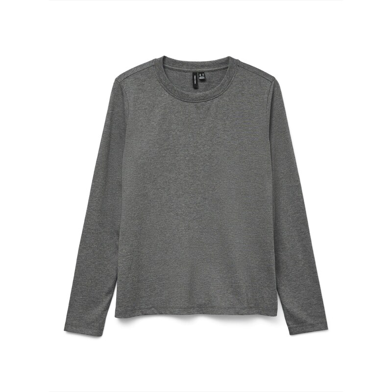 VERO MODA Tričko VMPAULINA sivá melírovaná 65853136