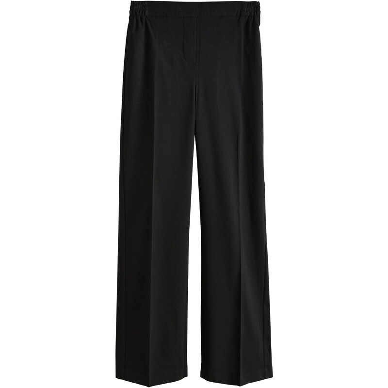 Next Plisované nohavice čierna 65387893