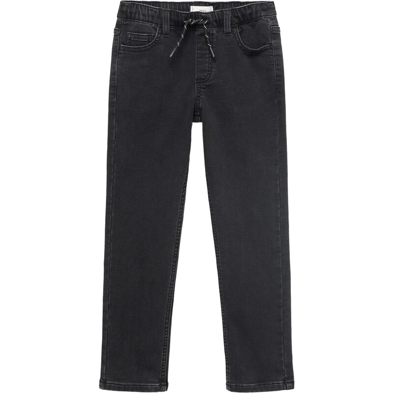 MANGO KIDS Džínsy COMFY čierna 65365373