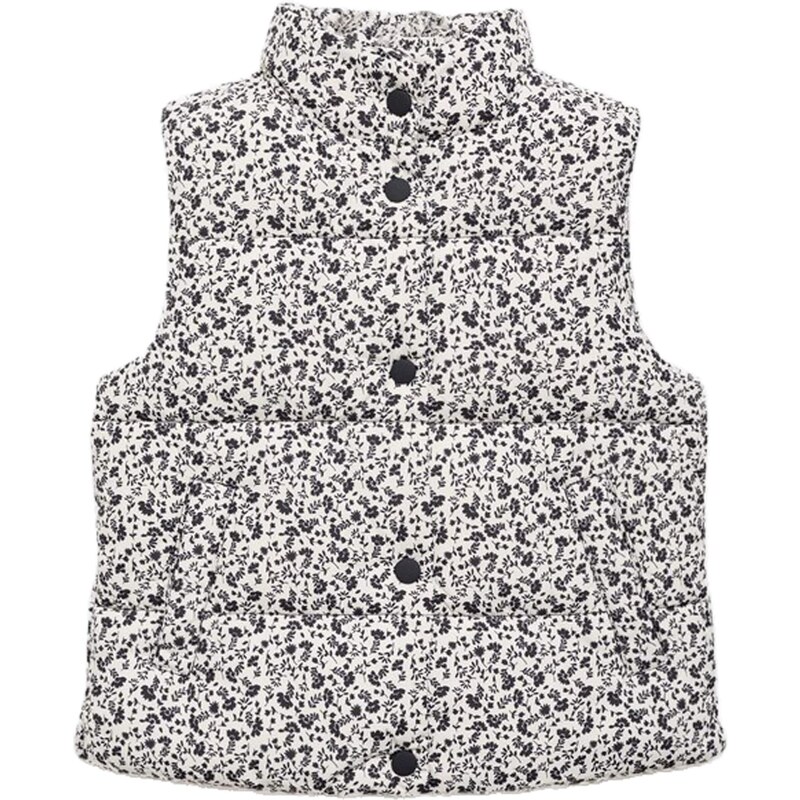 MANGO KIDS Vesta CALA námornícka modrá / biela 65577011