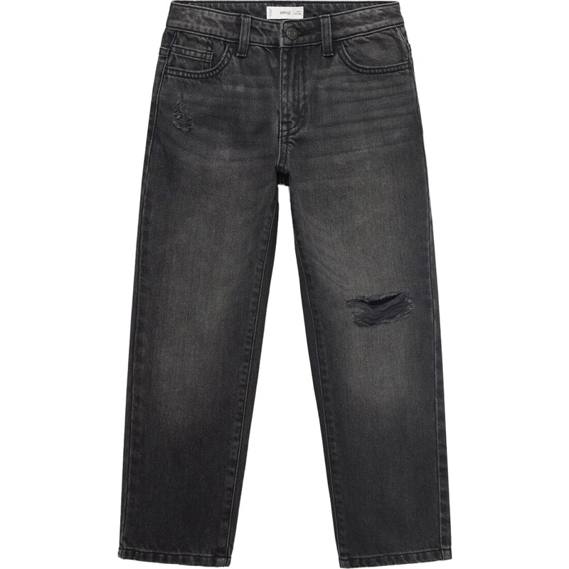 MANGO KIDS Džínsy DAD čierny denim 65365503