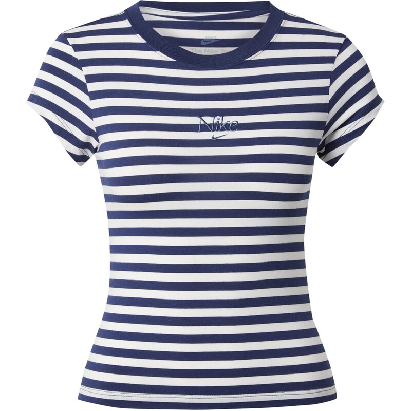 Nike Sportswear Tričko námornícka modrá / biela 65897224