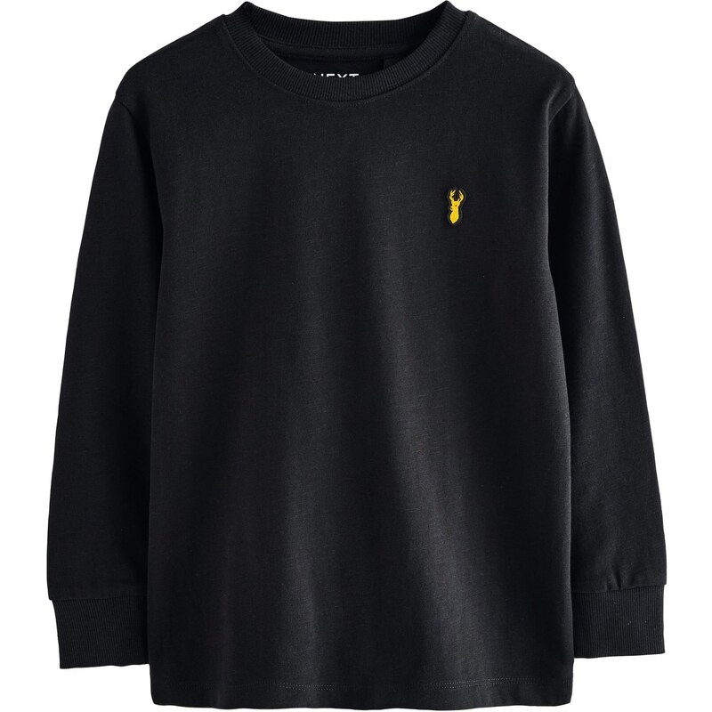 Next Tričko žltá / čierna 65882018