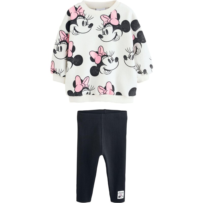 Next Set Minnie Mouse krémová / námornícka modrá / ružová 65883355