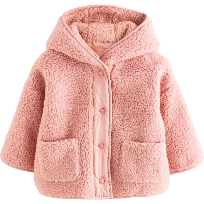 Next Flisová bunda Popper ružová 65052315