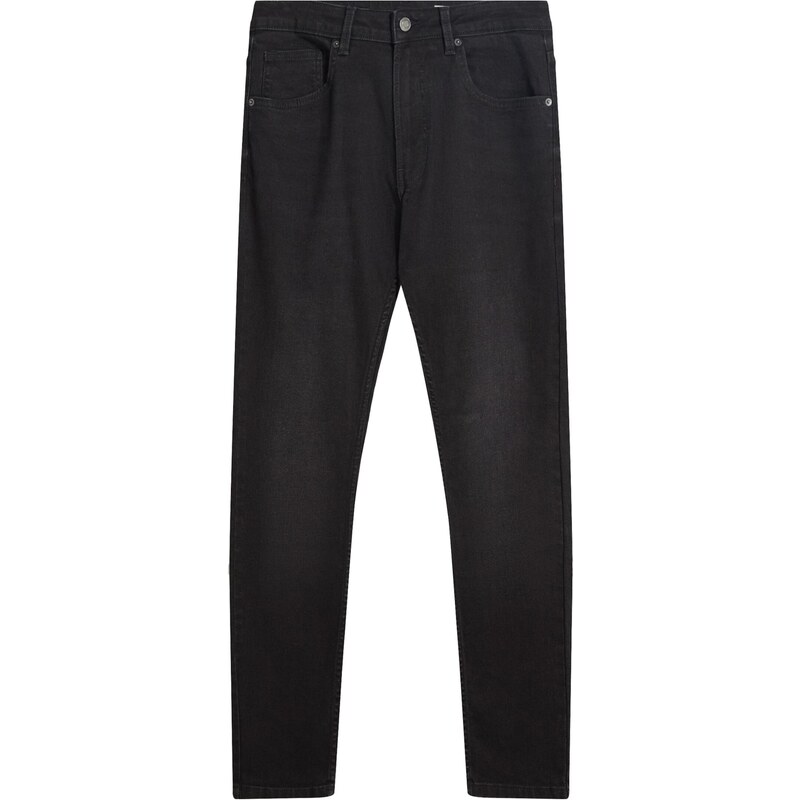 Bershka Džínsy čierny denim 65887317