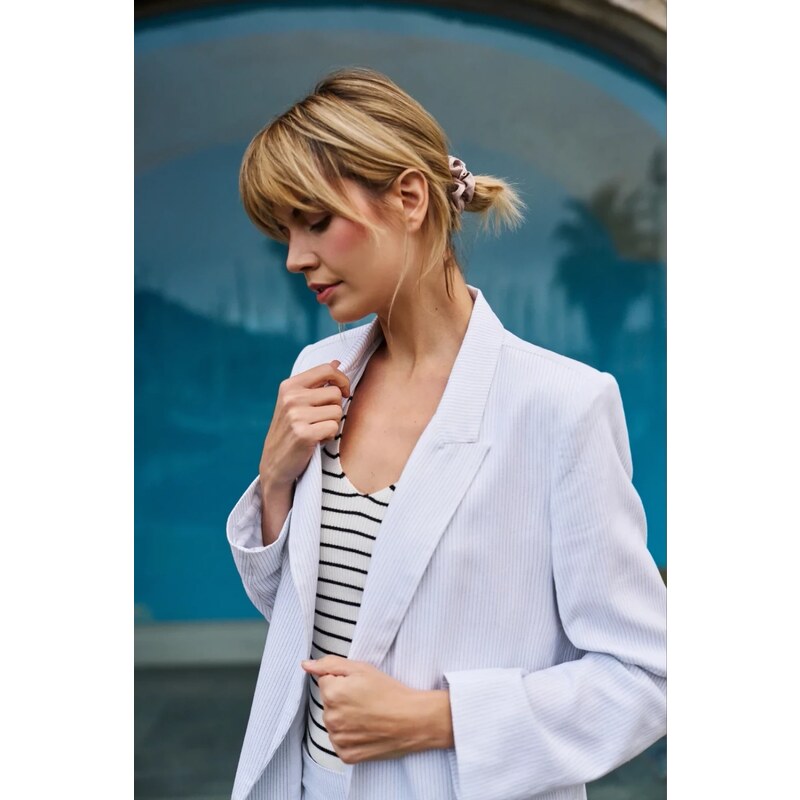 Marisse Womens Jacket L-Mr-4616 White 65017590