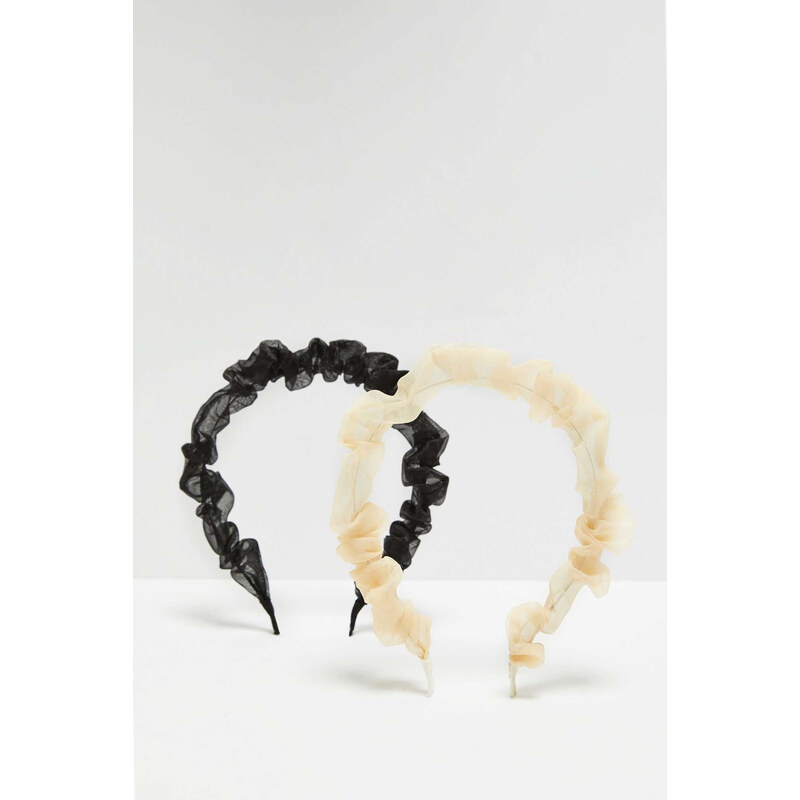 Marisse Hair Band L-Op-4008 Beige 65017466