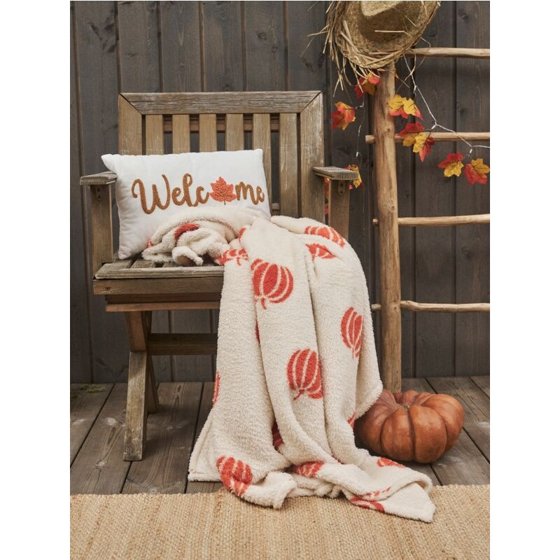 Sinsay - Deka s tekvicami - krémová 65759421