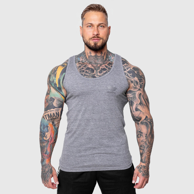 Pánske tielko Iron Aesthetics Ease, sivé 51302147