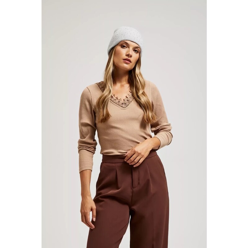 Marisse Gray Knitted Hat 65022635